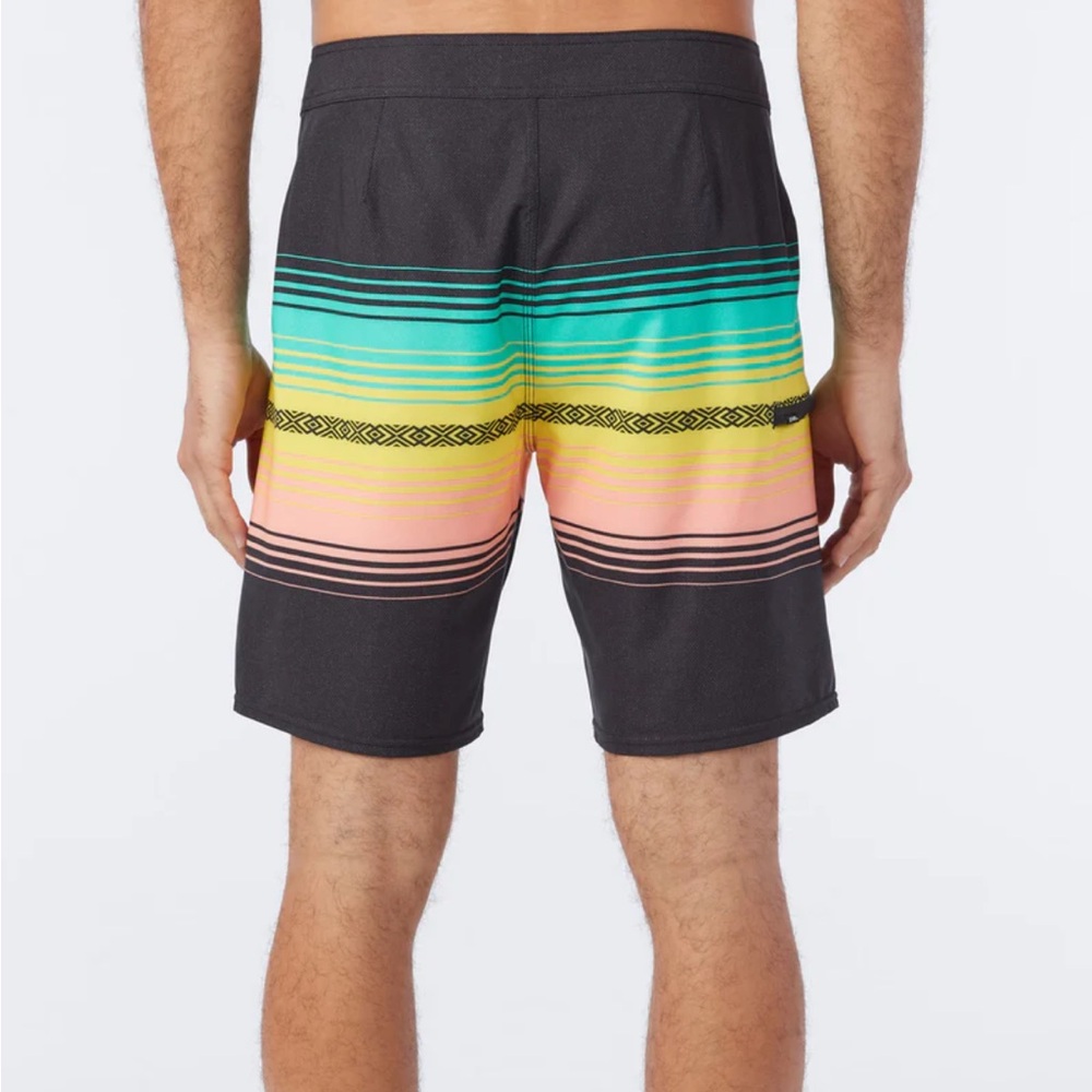 O’NEILL HYPERFREAK HEAT STRIPE LINE 19" BOARDSHORTS